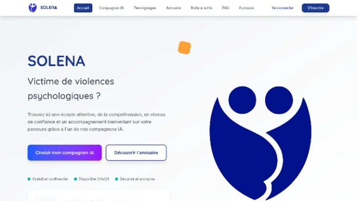 Captures d'écran du projet SOLENA